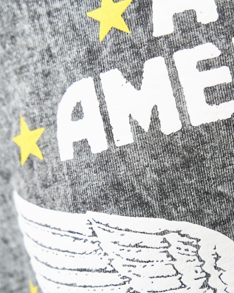 All American Vintage Black Cropped Spirit Jersey® 4