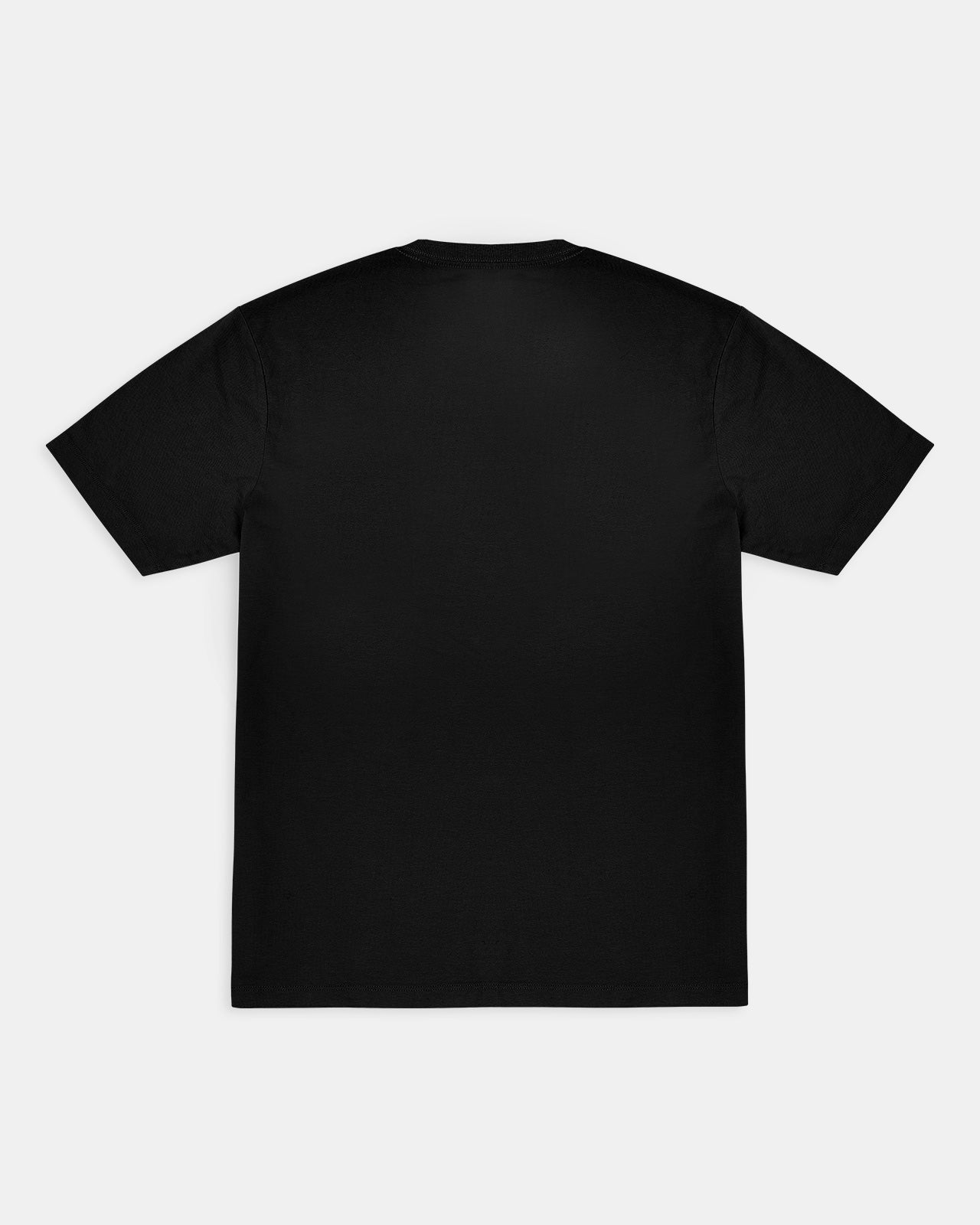 Everyday Short Sleeve Basic Tee in Black 2