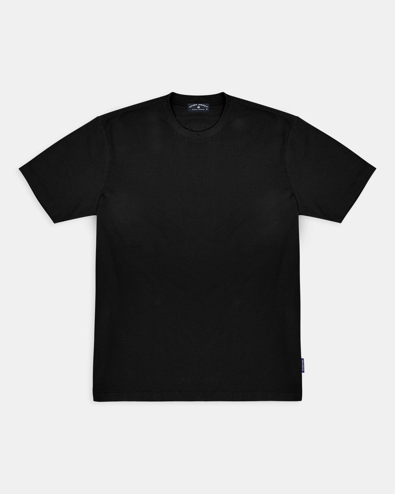 Everyday Short Sleeve Basic Tee in Black 1
