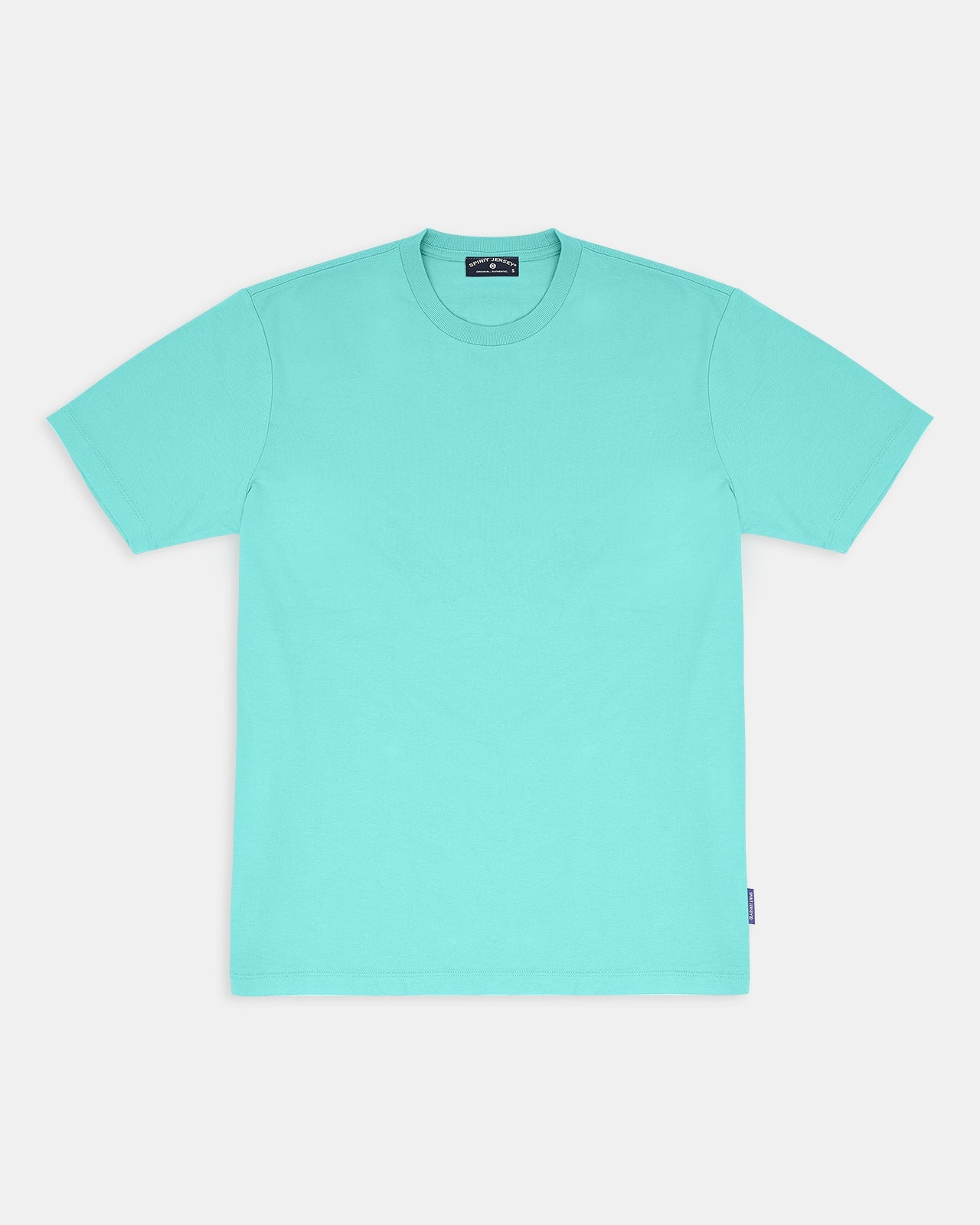 Everyday Short Sleeve Basic Tee in Sea Spray 1