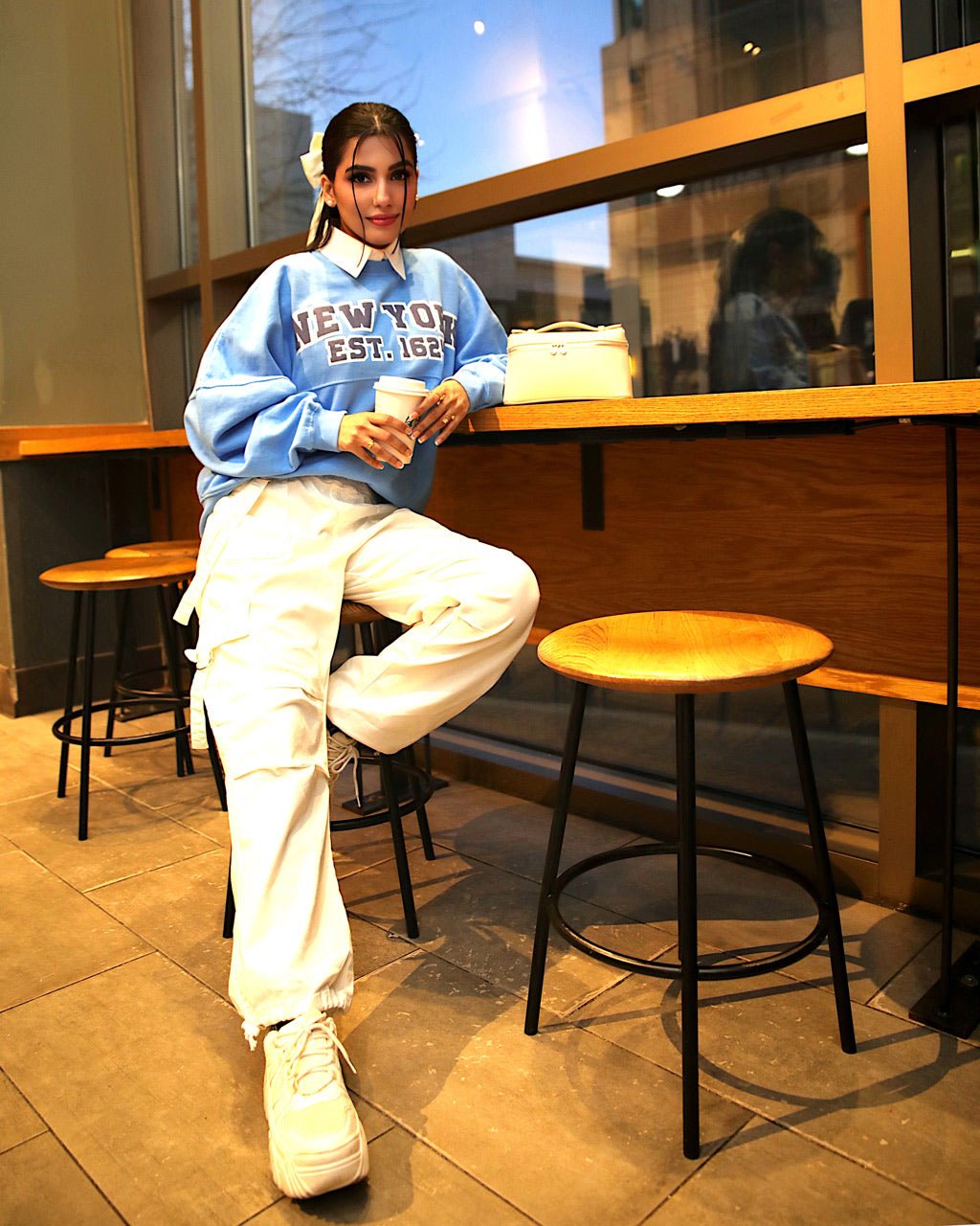 New York Est. 1624 Crew Neck Sweatshirt 1